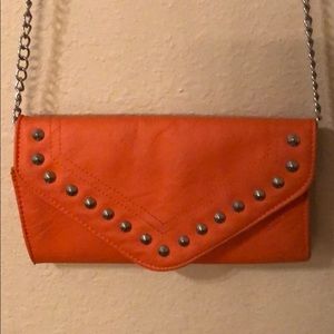 Orange purse